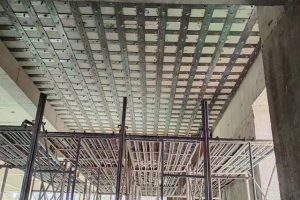 河南圣德康复医院结构梁板粘钢加固